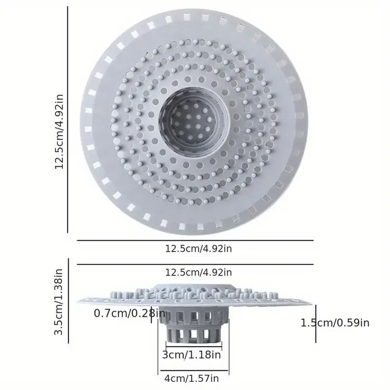 Universal Silicone Drain Strainer and Water Stop