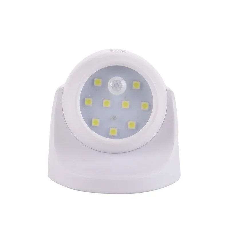 SecureBeam Wireless PIR Motion Sensor Spotlight – Battery Operated LED Security Light