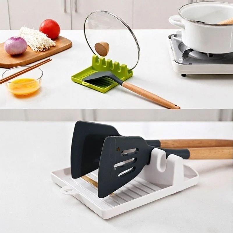 Non Slip Kitchen Utensil Holder Rack