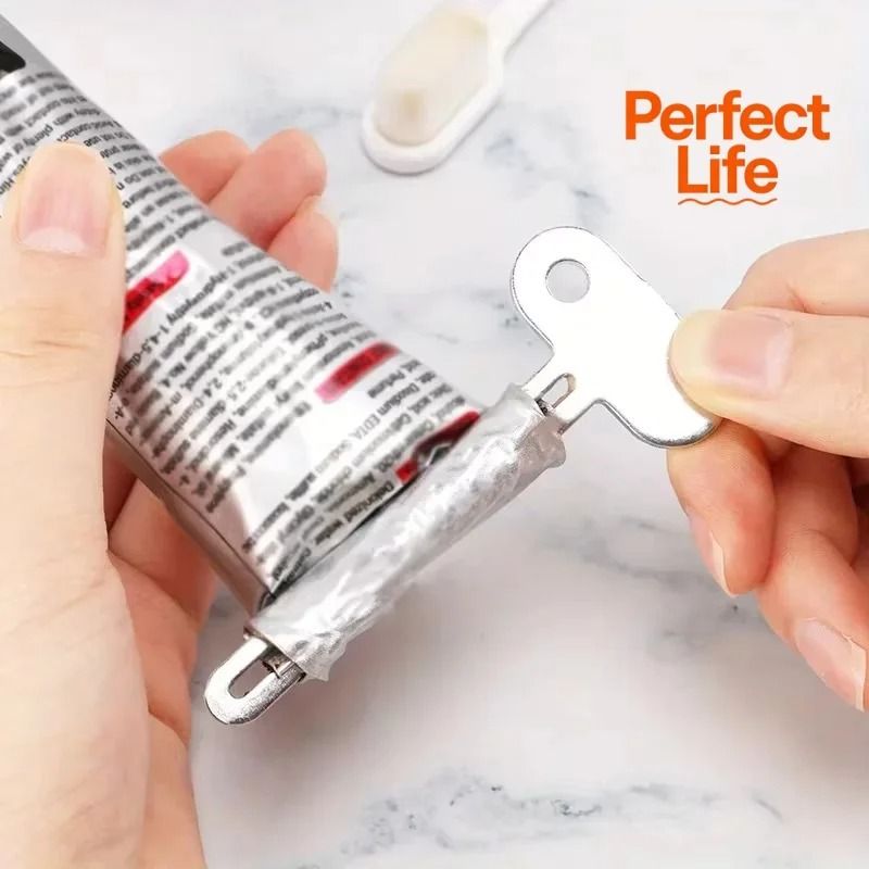 IronPress Cast Iron Toothpaste Tube Squeezer and Manual Dispenser