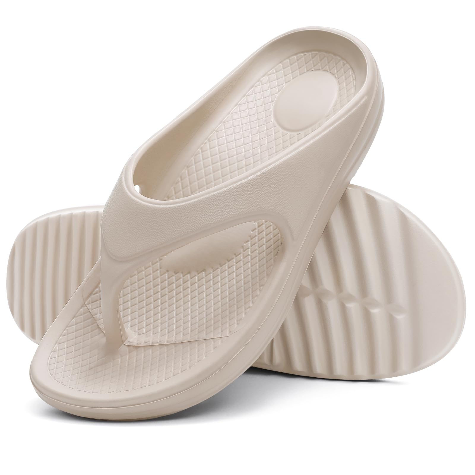 Comfortable Men's Orthopedic Sandals, Beach Flip Flops, Summer Outdoor Soft Sandals with Arch Support