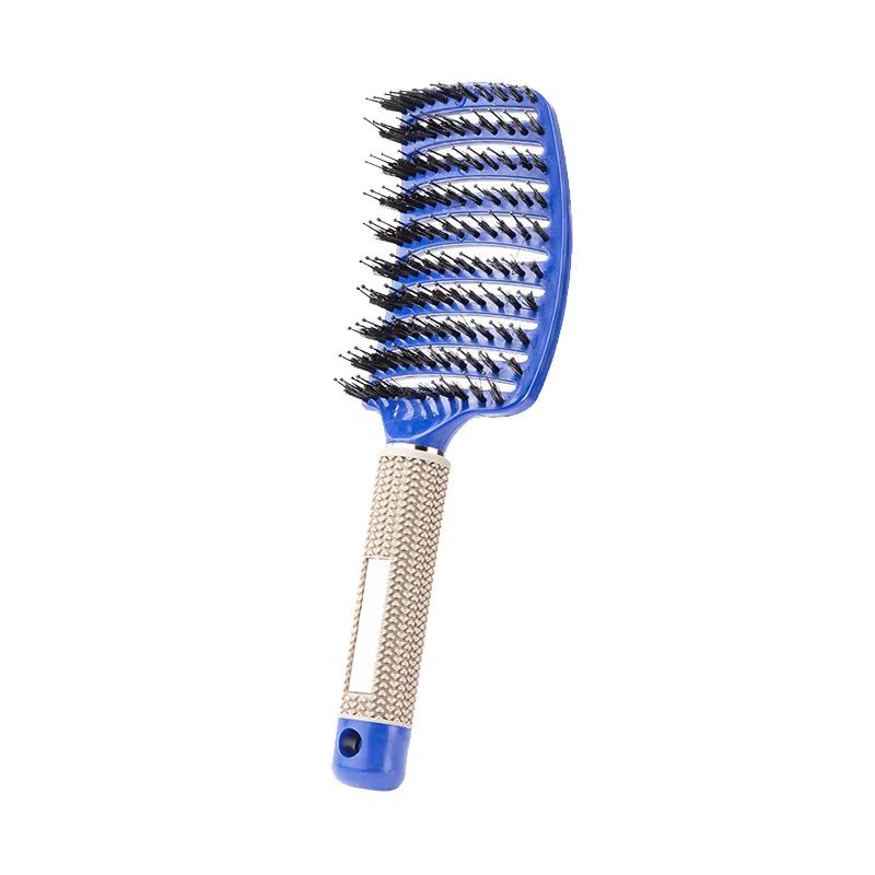 SmoothDetangle Boar & Nylon Scalp Massage Hair Brush