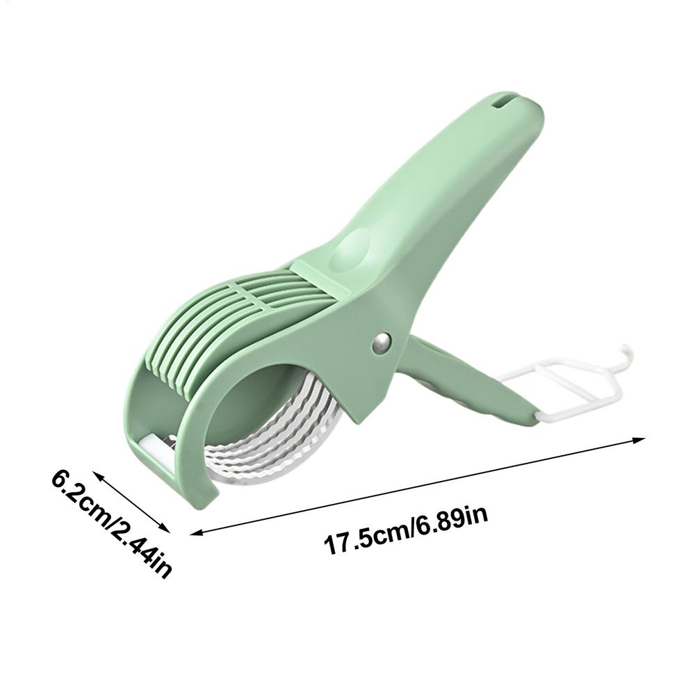 QuickChop Pro Manual Salad and Fruit Slicer