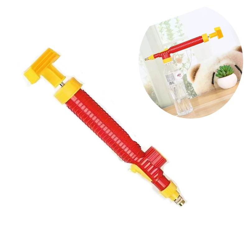Adjustable Drink Bottle Spray Head Nozzle, High Pressure Air Pump Manual Sprayer, Agriculture Tools