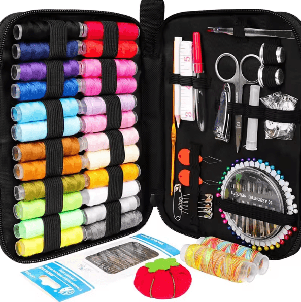 All-in-One Portable Sewing Kit – Travel-Friendly Needle & Thread Repair Set