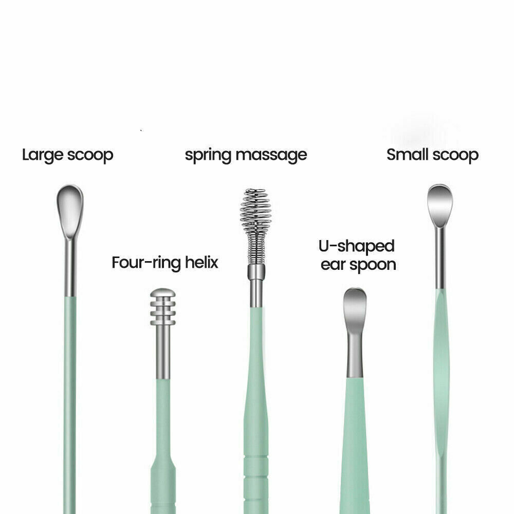 Ear Pick Cleaning Set Safe Earwax Remover