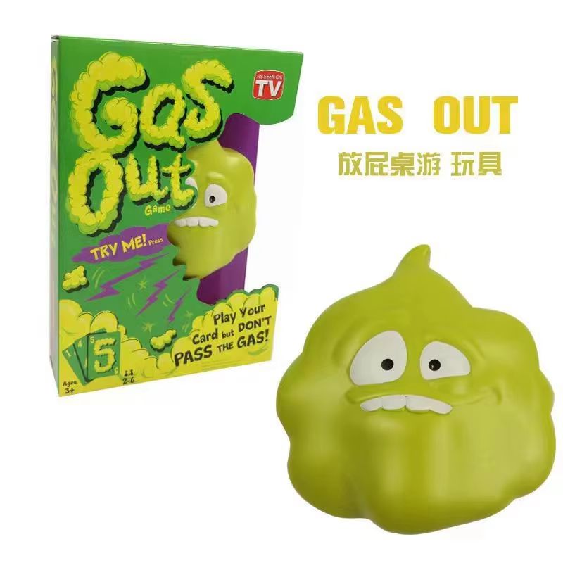 Gas-Out Family Party Card Game for Kids and Adults