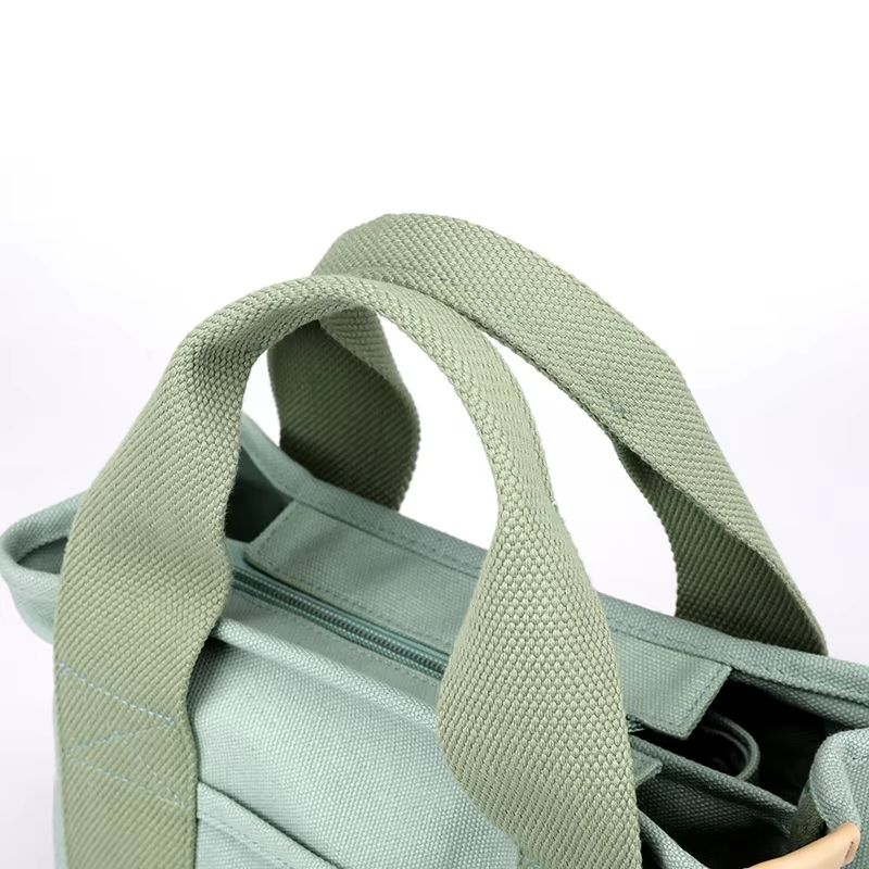 Xierya Women's Canvas Shoulder Bag – Lightweight Zipper Tote for Everyday Essentials