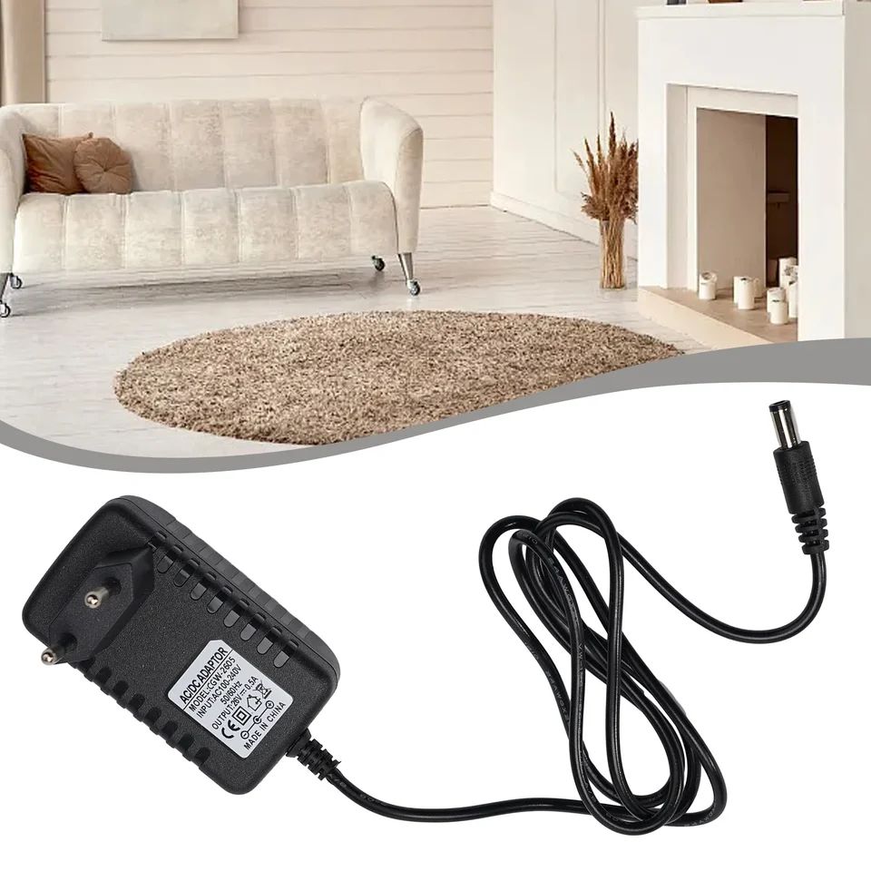 26V 0.6A DC Charger for Grundig VCP3830 Cordless Vacuum, 15.6W Power Adapter with Connector