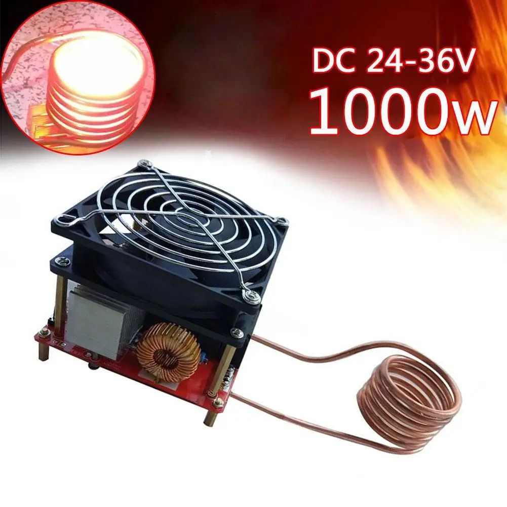 1000W ZVS Induction Heating Board Kit