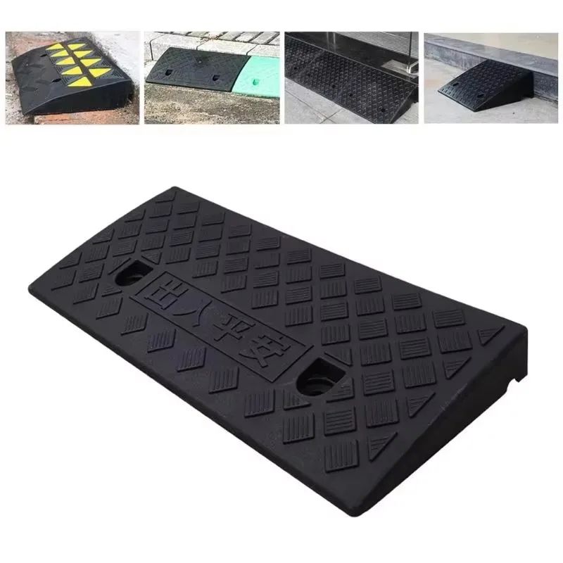 Heavy-Duty Portable Curb Ramp for Driveways, Garages & Thresholds