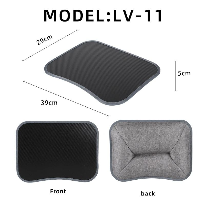 Multifunctional Laptop Desk with Cushion and Mouse Pad