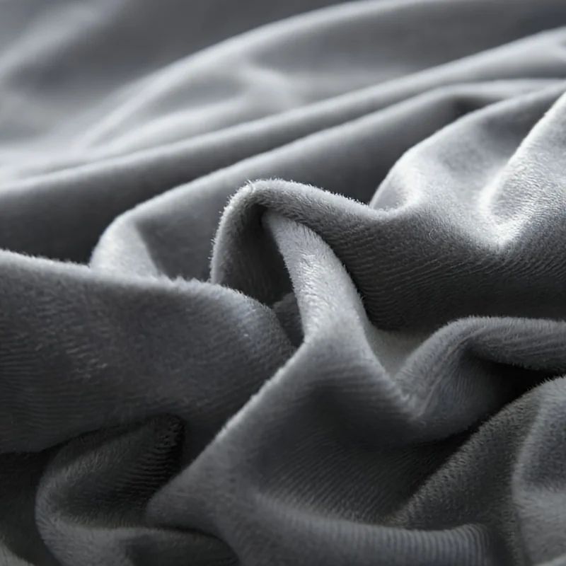 Plush Thickened Crystal Velvet Quilted Mattress Cover