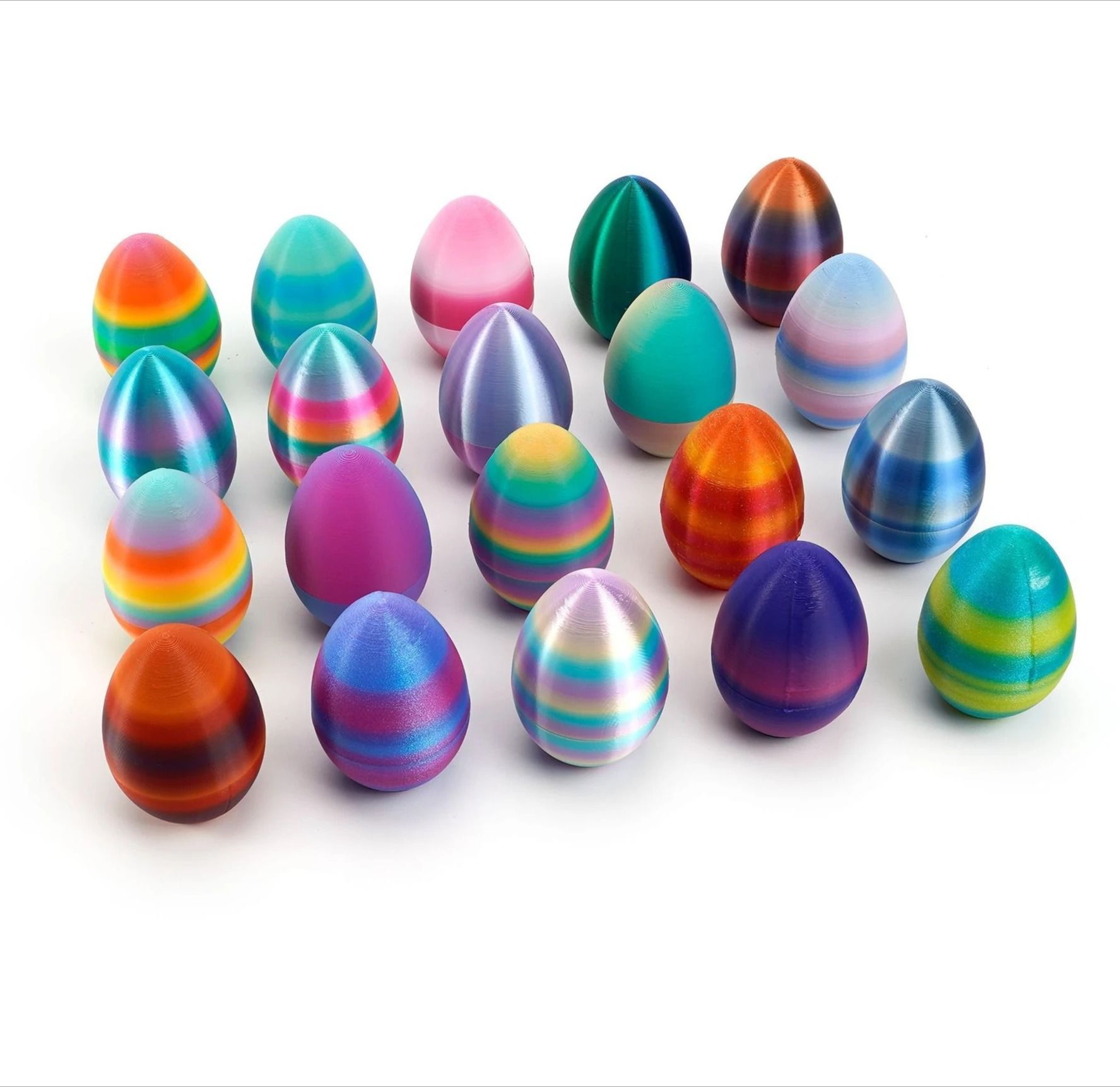 Architectural 3D-Printed Easter Rabbit Figurine