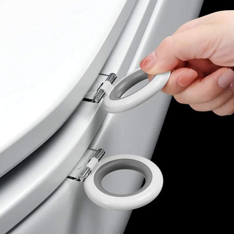 Portable Toilet Seat Lift Handle for Hands Free Lid Lifting