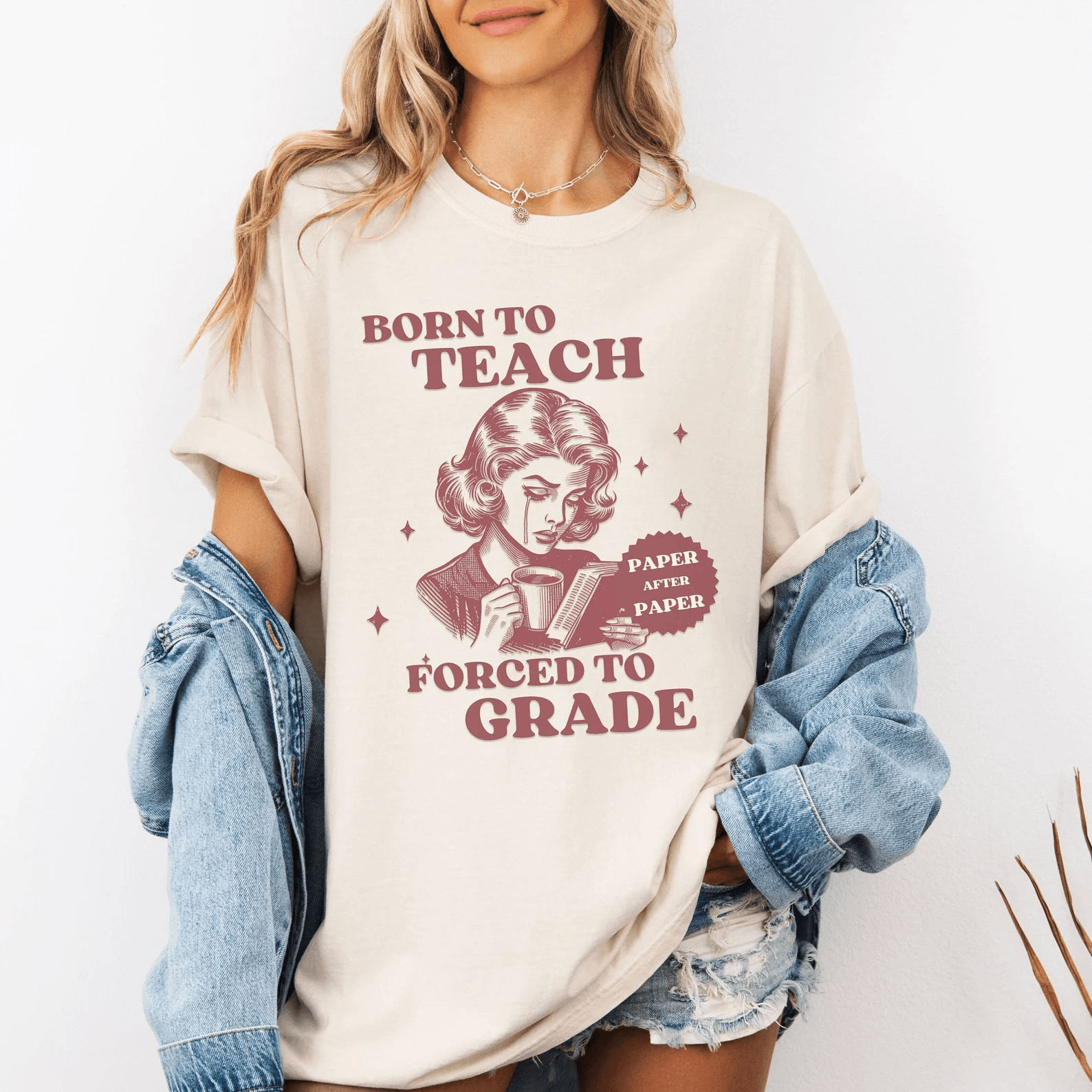 Funny Teacher Shirt Sarcastic Teacher Gift Comfort Colors Tee