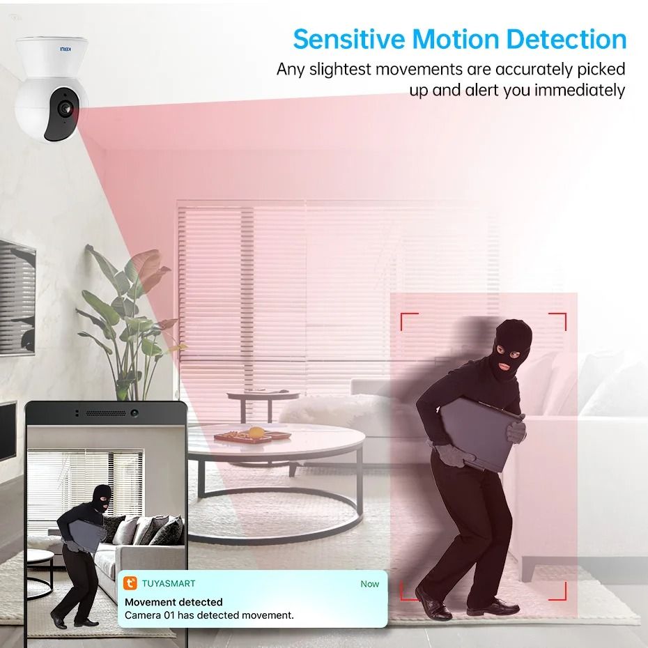 Ultra HD Intelligent Wireless Home Security System