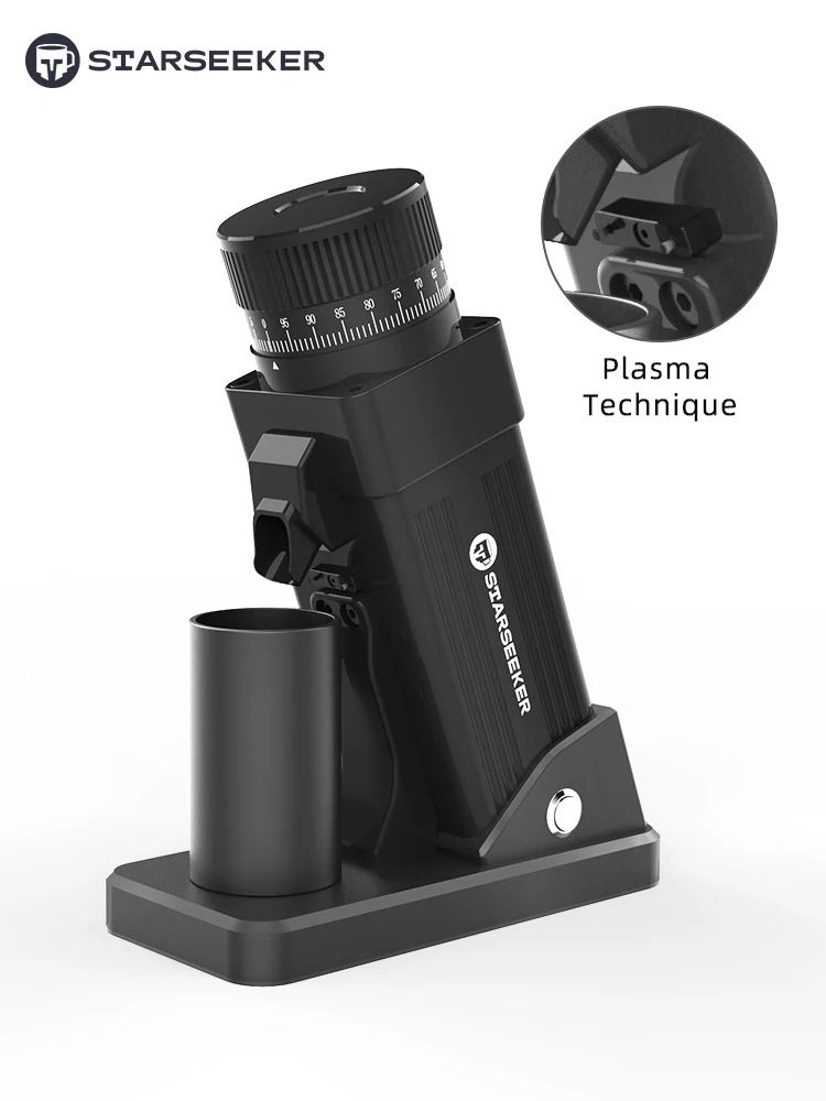 Electric Espresso Coffee Grinder with Stepless Fineness Adjustment and 55MM Burr