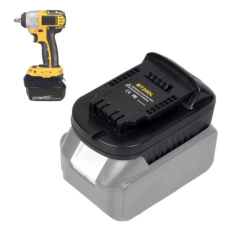 Battery Adapter Converter for Makita to Dewalt Li ion Battery