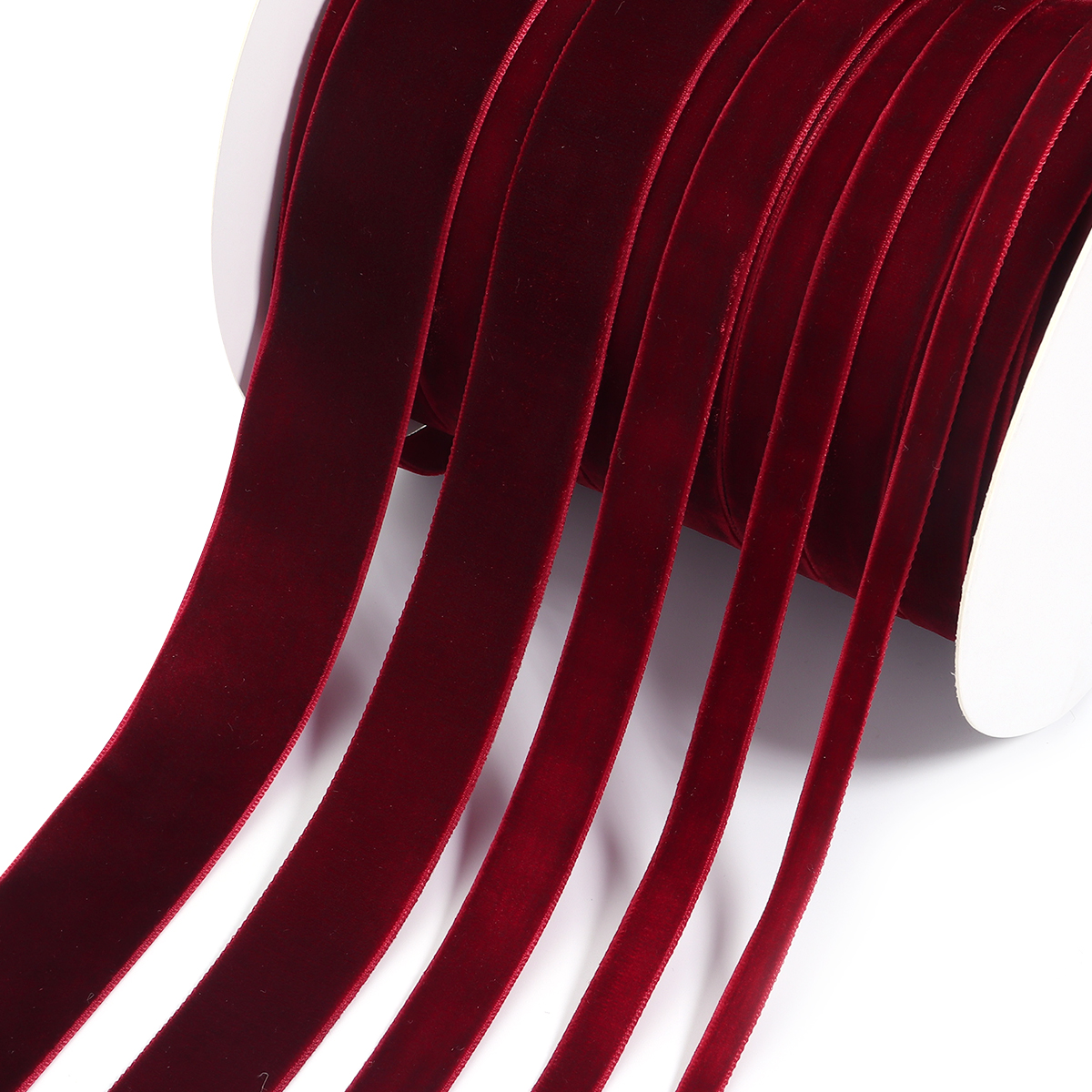 Velvet Ribbon for Gift Wrapping, Flower Packaging, Handmade Bows, DIY Christmas Sewing