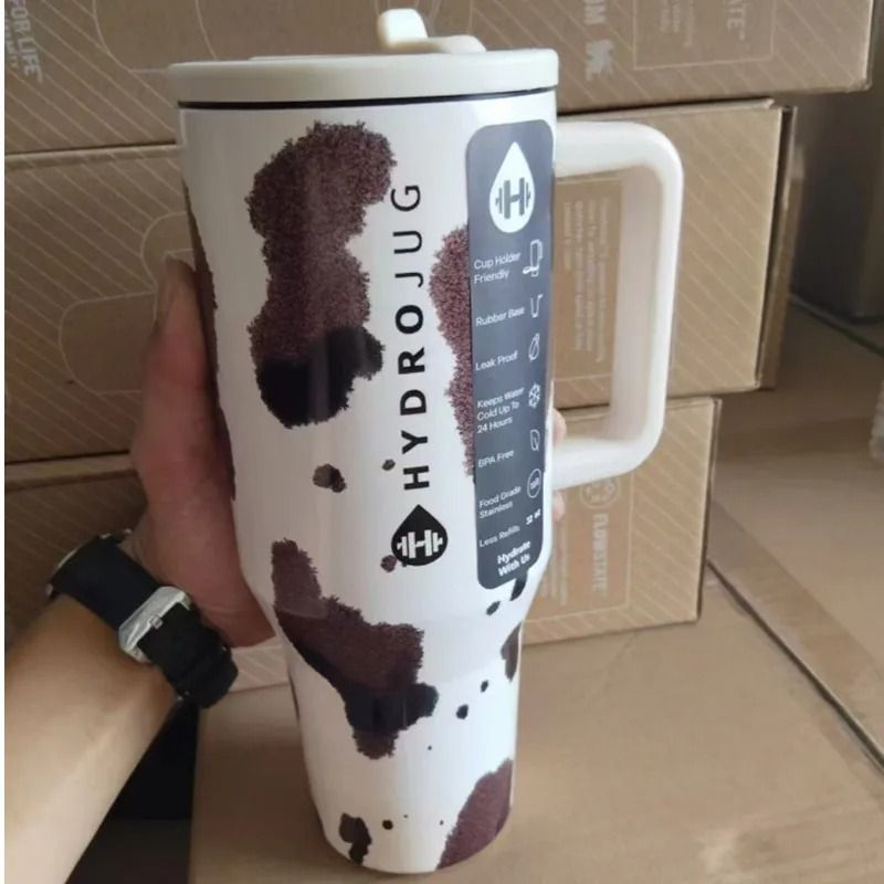 Stainless Steel Tumbler 32oz/40oz with Straw Lid Vacuum Insulated Travel Mug