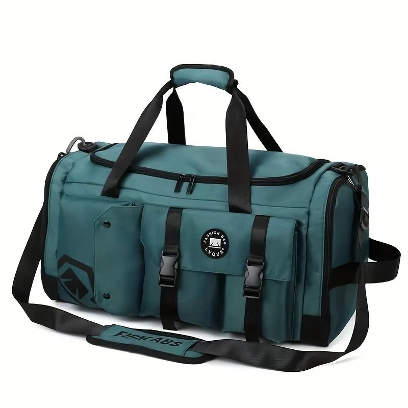Large Travel Backpack Wet Dry Separation Gym Backpack with Shoe Compartment