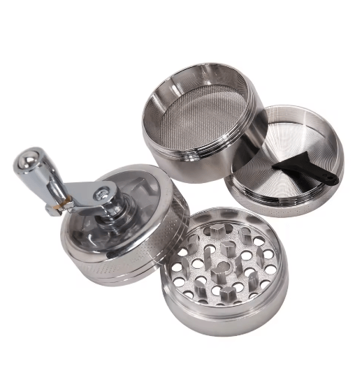 GrindEase Manual Spice Grinder Nutmeg Pepper & Rock Salt Crusher Tool
