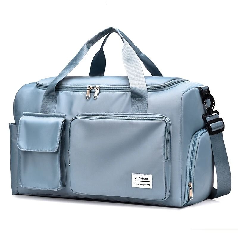UNIXINU Carry On Travel Duffle Bag Large Capacity with Shoe Compartment