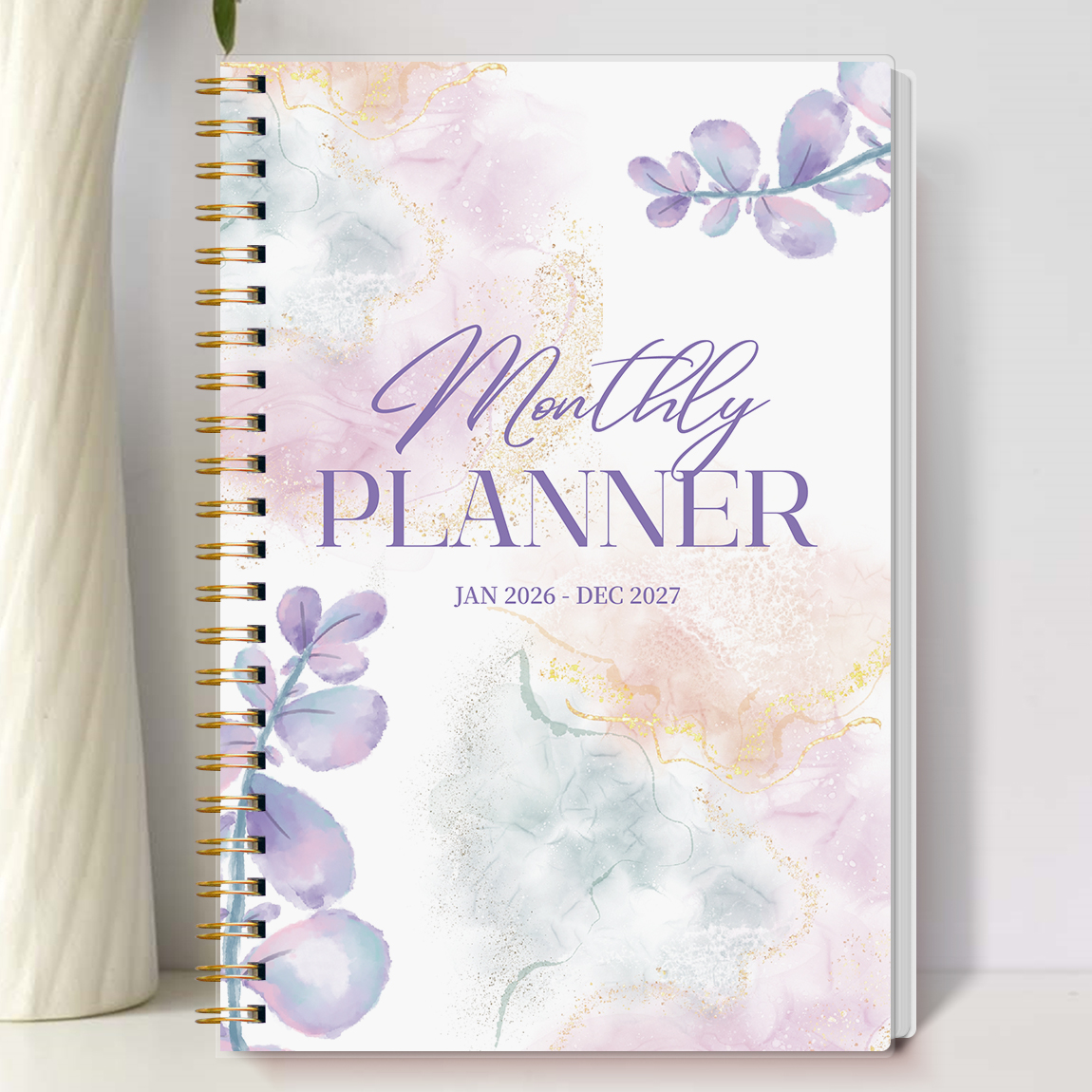 Weekly & Monthly Planner, Spiral Organizer with Calendar & Notes, School & Office Supplies, Schedule & Planning Tool