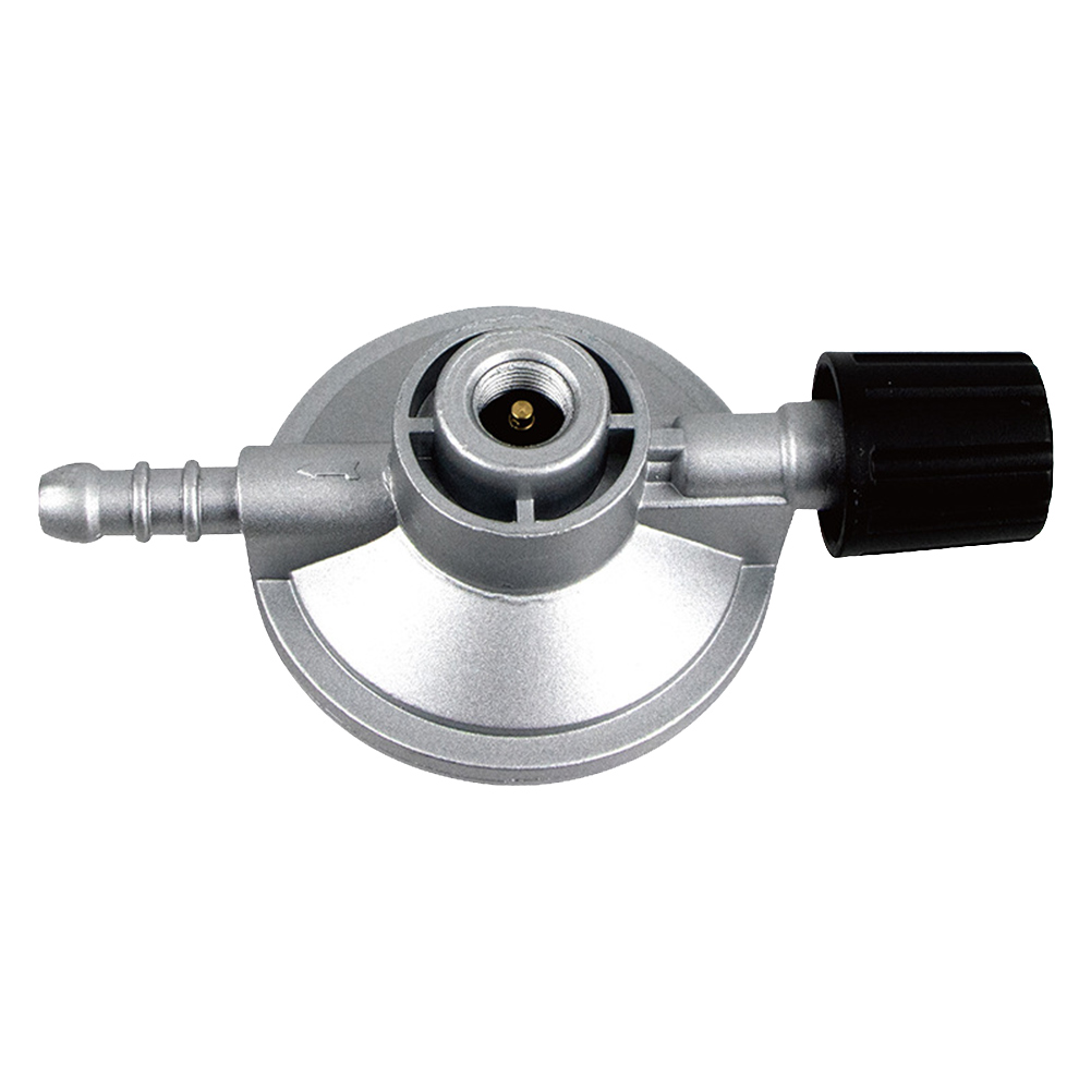 Adjustable Low Pressure Gas Regulator with Hose Barb for Camping Stove Grill Heater