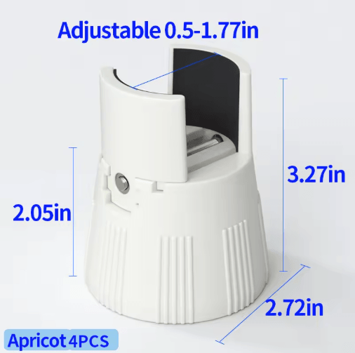 Adjustable Splint Type Furniture Lift Pads Moisture Proof Shock Absorbing Leg Risers