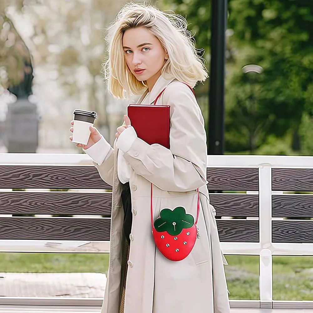 Strawberry Mini Crossbody Bag