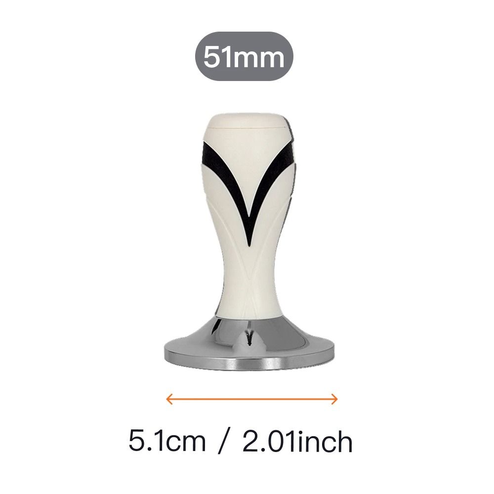 Constant Pressure Espresso Coffee Tamper With Flat Base