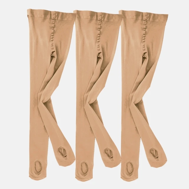 Professional Children 60D Soft Microfiber Convertible Ballet Dance Tights