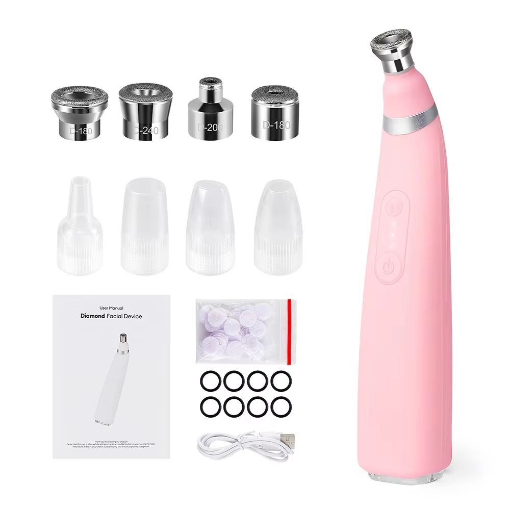Professional Diamond Microdermabrasion Machine – Home Facial Exfoliation & Deep Cleaning Skin Care Device