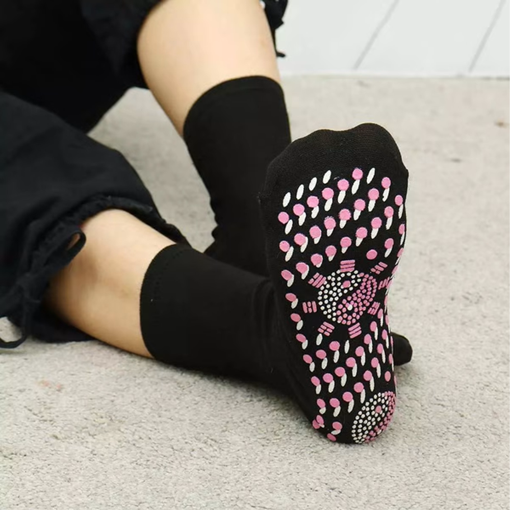 Tourmaline Thermal Circulation Self-Heating Shaping Socks