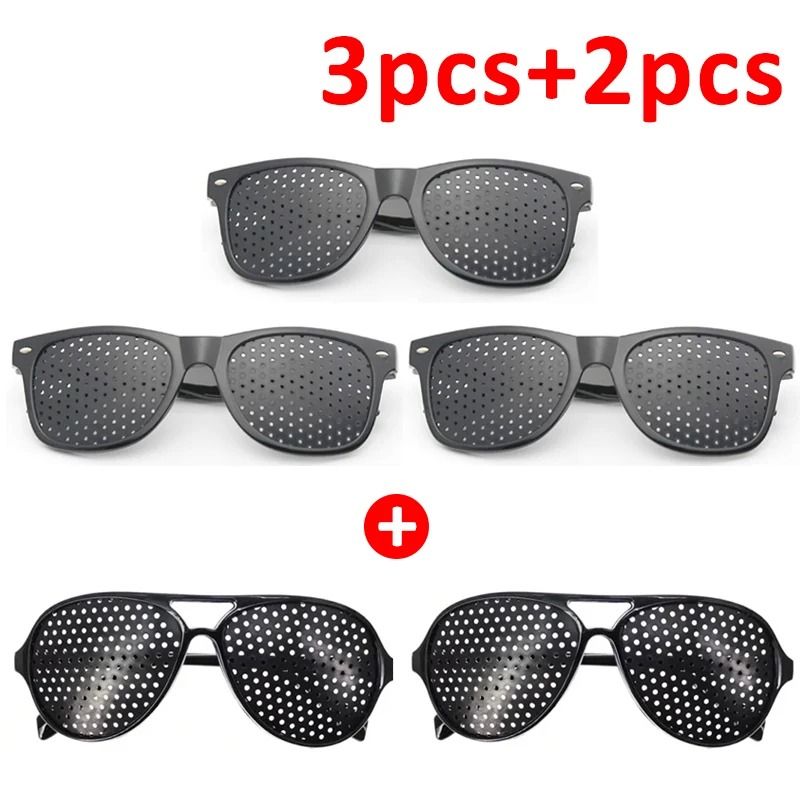 Classic Wayfarer Pinhole Vision Trainer | Anti-Fatigue Stenopeic Sanctuary System