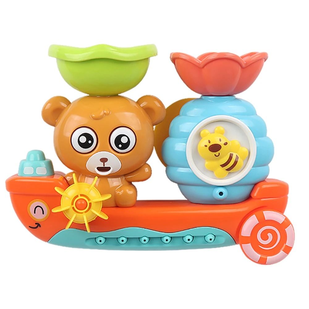 Baby Bath Toy Suction Cup Wall Water Play Track