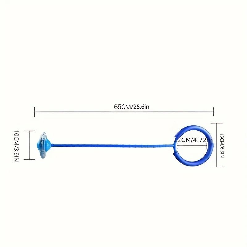 Foldable Kinetic Flashing LED Bouncing Ring