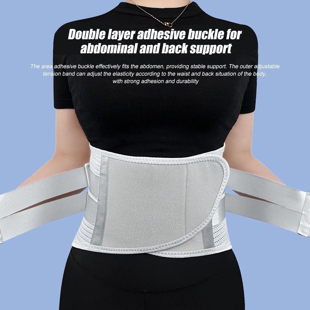 Ergonomic Lower Back Brace with Lumbar Support Pad