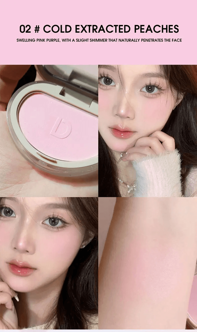 DaimAnpu Honey Glow Powder Blush Natural Brightening Finish