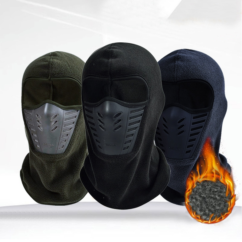 Winter Windproof Fleece Balaclava Ski Mask for Cold Weather Protection