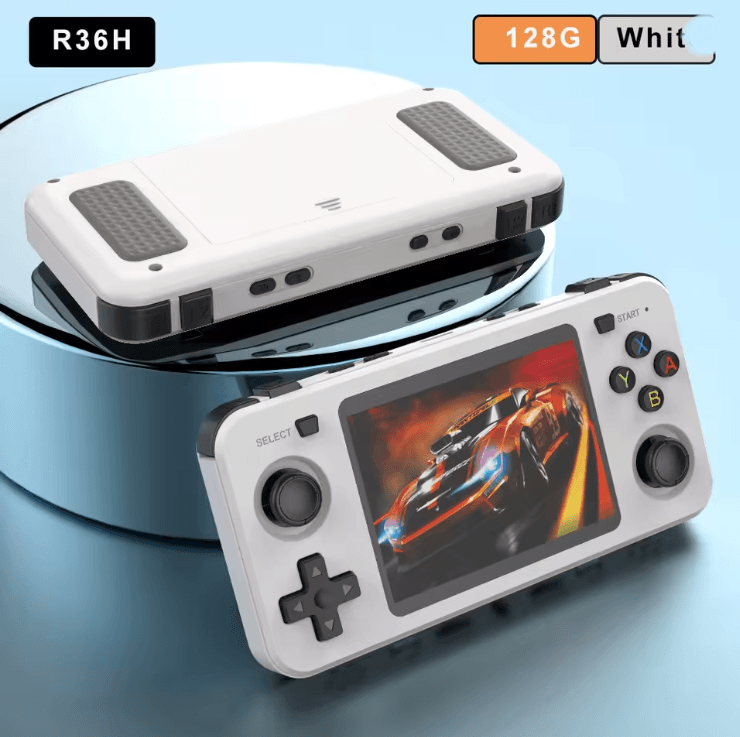 Retro Handheld Game Console with 35 Inch IPS Screen and 10000 Plus Games