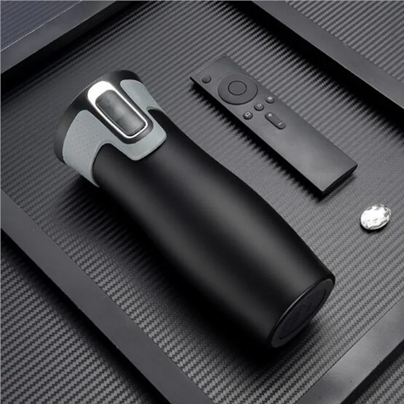Stainless Steel Double Wall Travel Mug Leak proof Thermos Mug Coffee Cups Car Vacuum Insulaltion Thermal Water Bottle