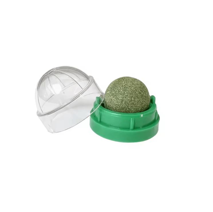 NaturaRoll Catnip Wall Ball Toy – Interactive Stick-On Treat & Scratcher