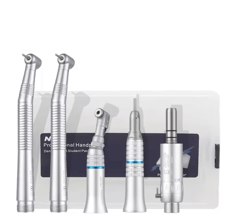 NSK FX Dual Drive Dental Handpiece Set 11 Contra Angle and High Speed Turbine