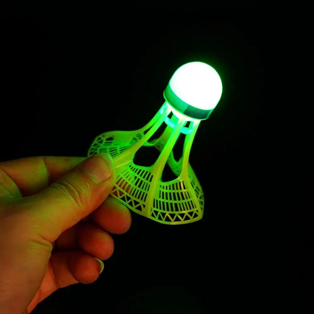 LED Glow Badminton Shuttlecocks Set