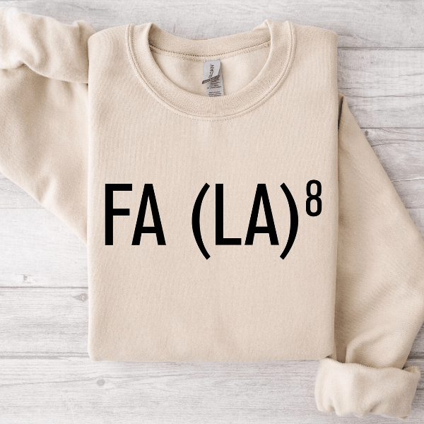 Funny Christmas Sweatshirt Fa La La Math Holiday Teacher Math Lover Pullover