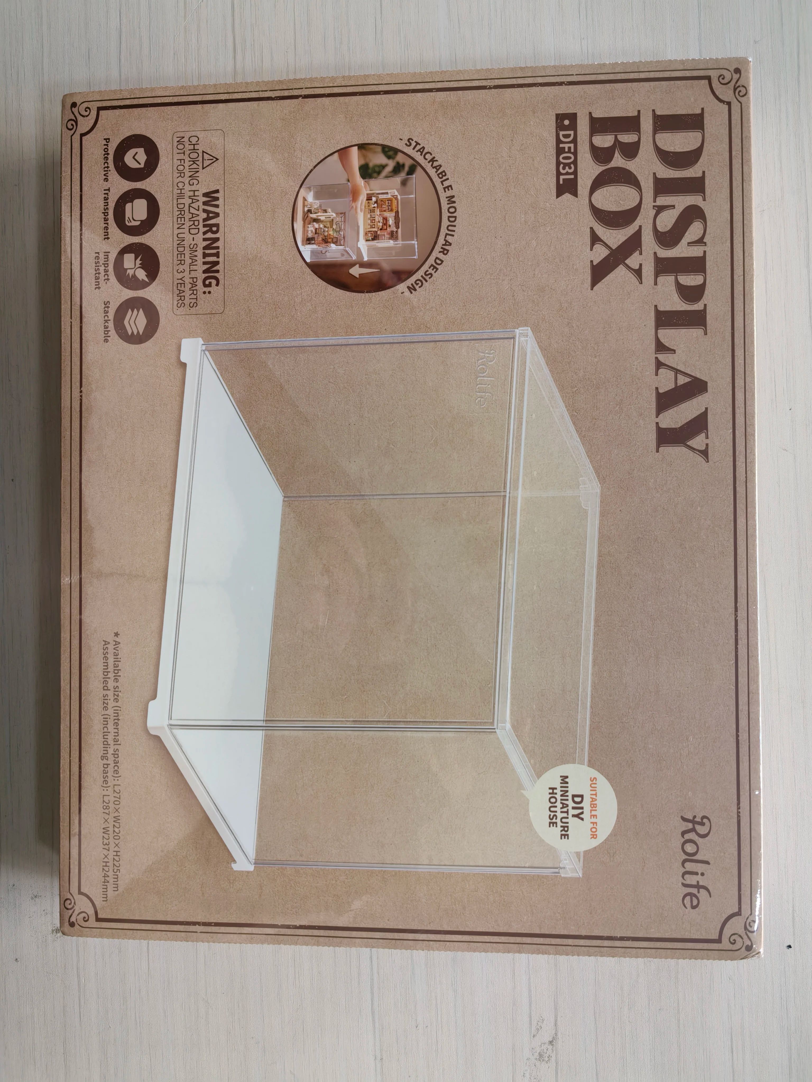 Robotime Rolife Miniature House Display Box