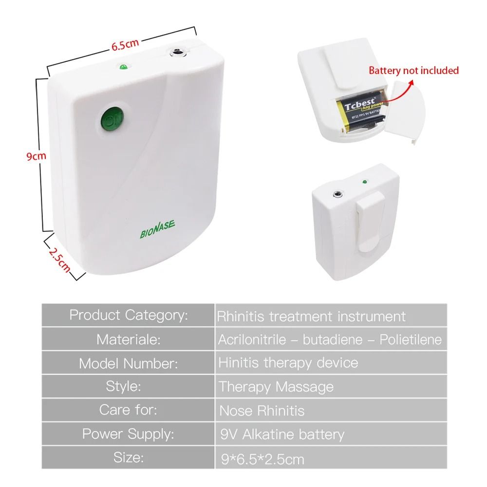 Dual Action Sinus Relief and Nasal Light Therapy System